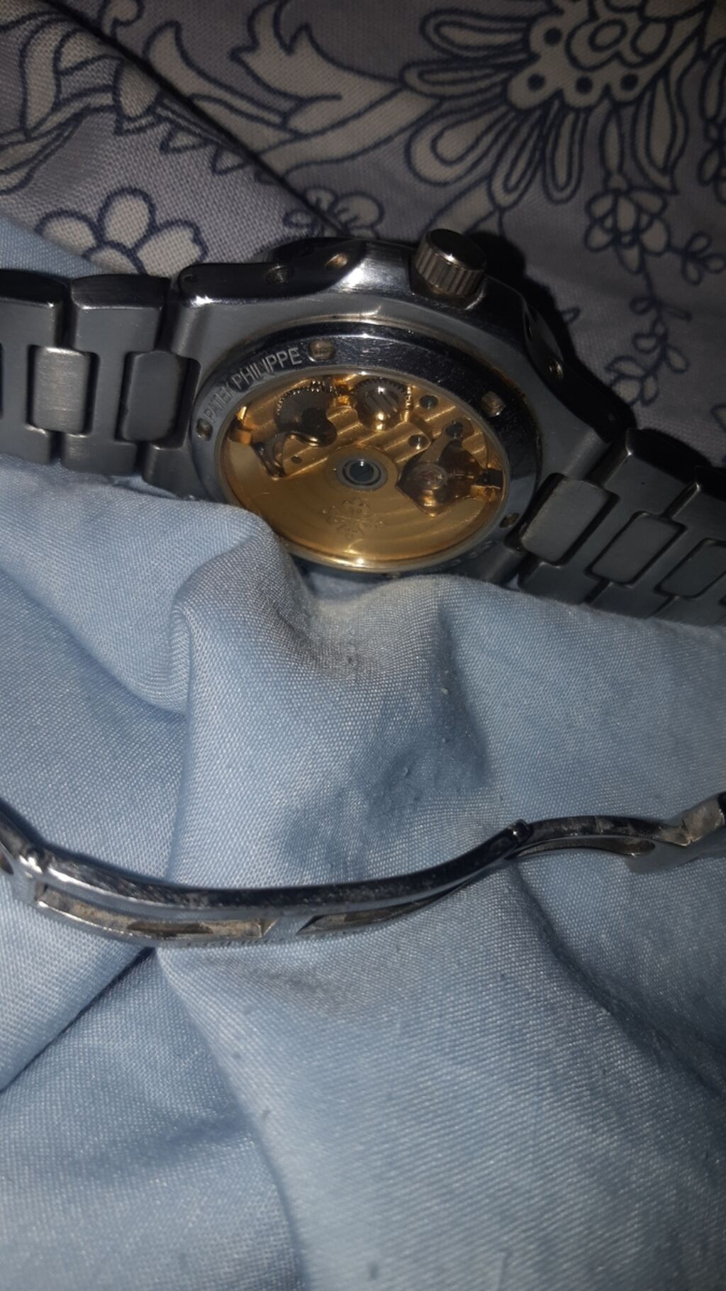 Patek Philippe Nautilus üslubunda mexaniki qol saatı - Korpus və — Qol saatları, Gəncə (2)