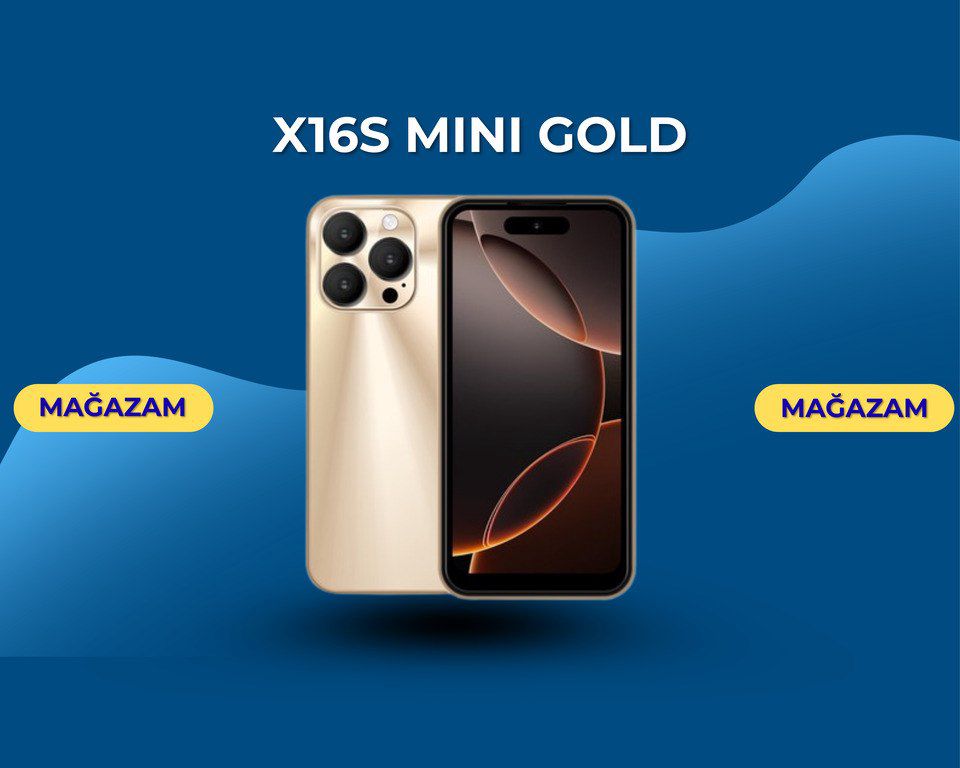 Telefon "X16S Mini gold" — Mallar, Bakı