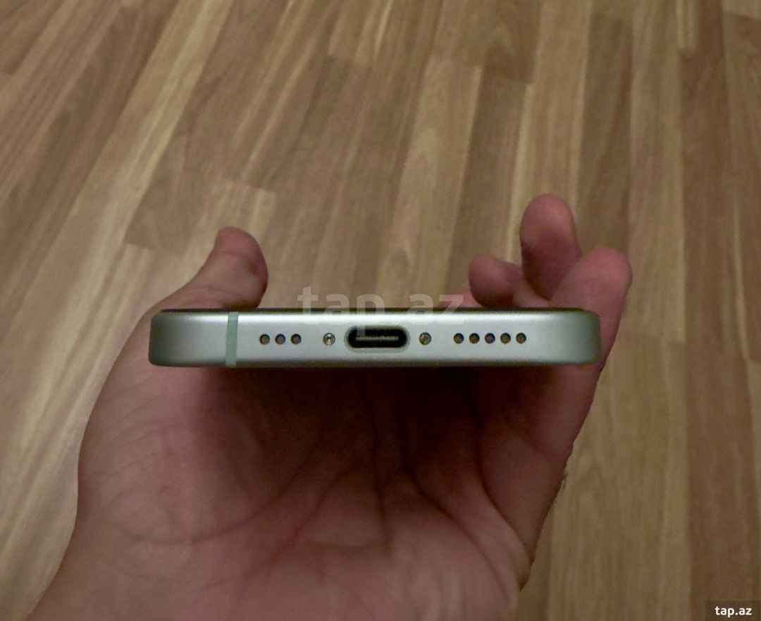 Apple iPhone 15 Green 128GB/6GB — Telefonlar və qadjetlər, Bakı (5)
