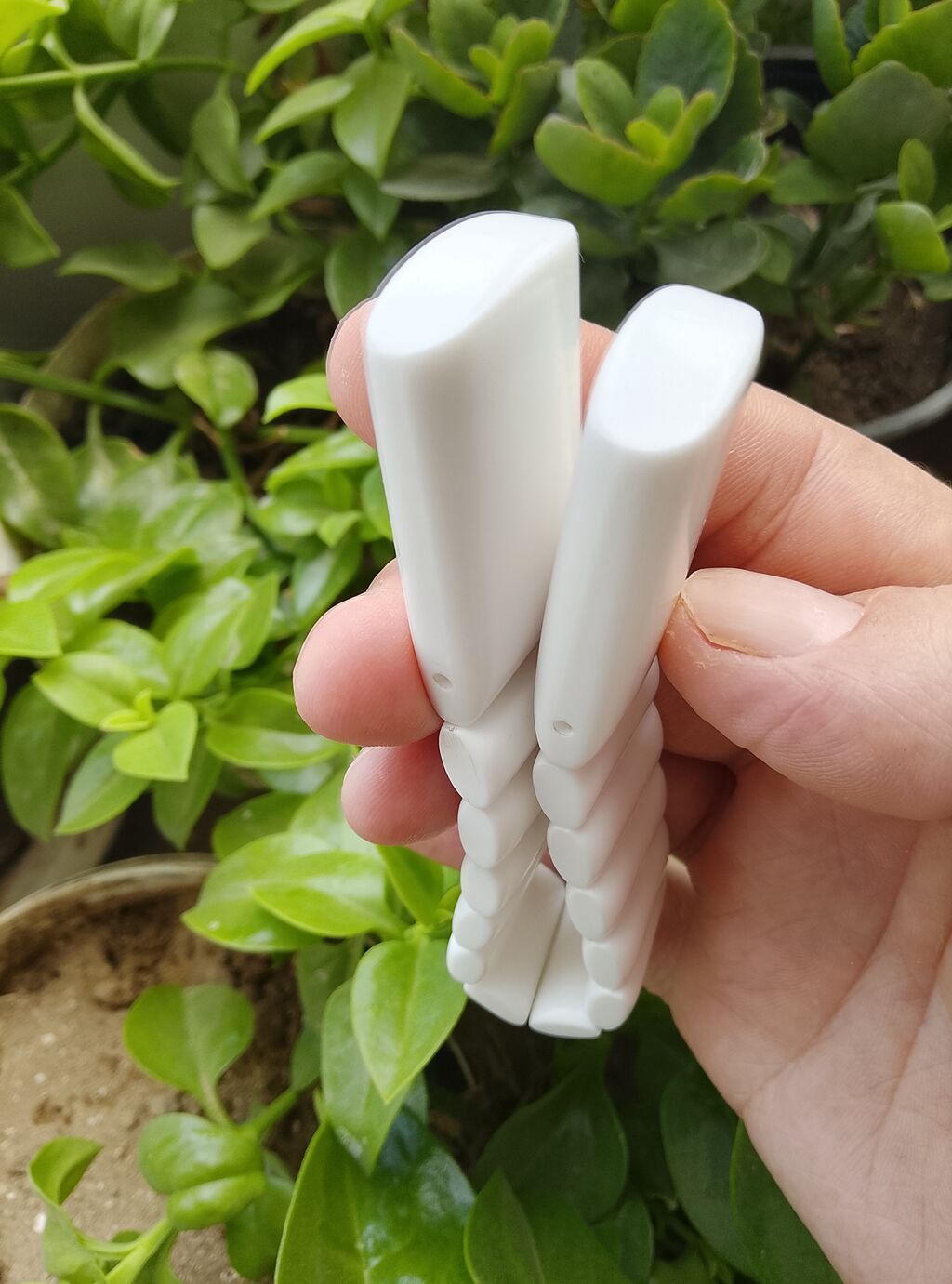Əl işidir Ağ rəngli keramika təsbeh sapı və muncuq dəsti - Material — Aksesuarlar, Bakı (4)