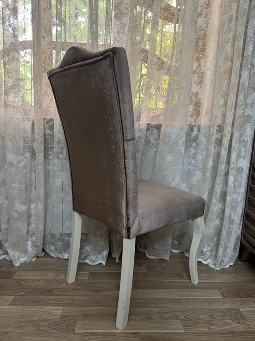Qonaq otağı üçün, İşlənmiş, Qatlanmayan, rəng - Bej Stul — Stullar, Bakı (4)