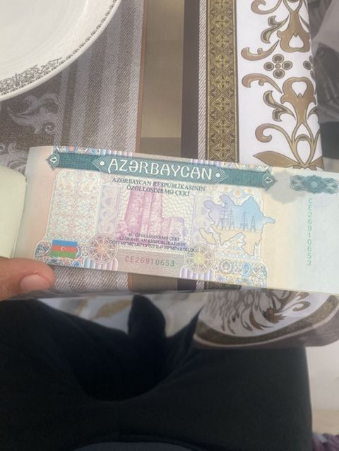 Məhsul: Azərbaycan Respublikasının Özəlləşdirmə çeki Təsvir: -