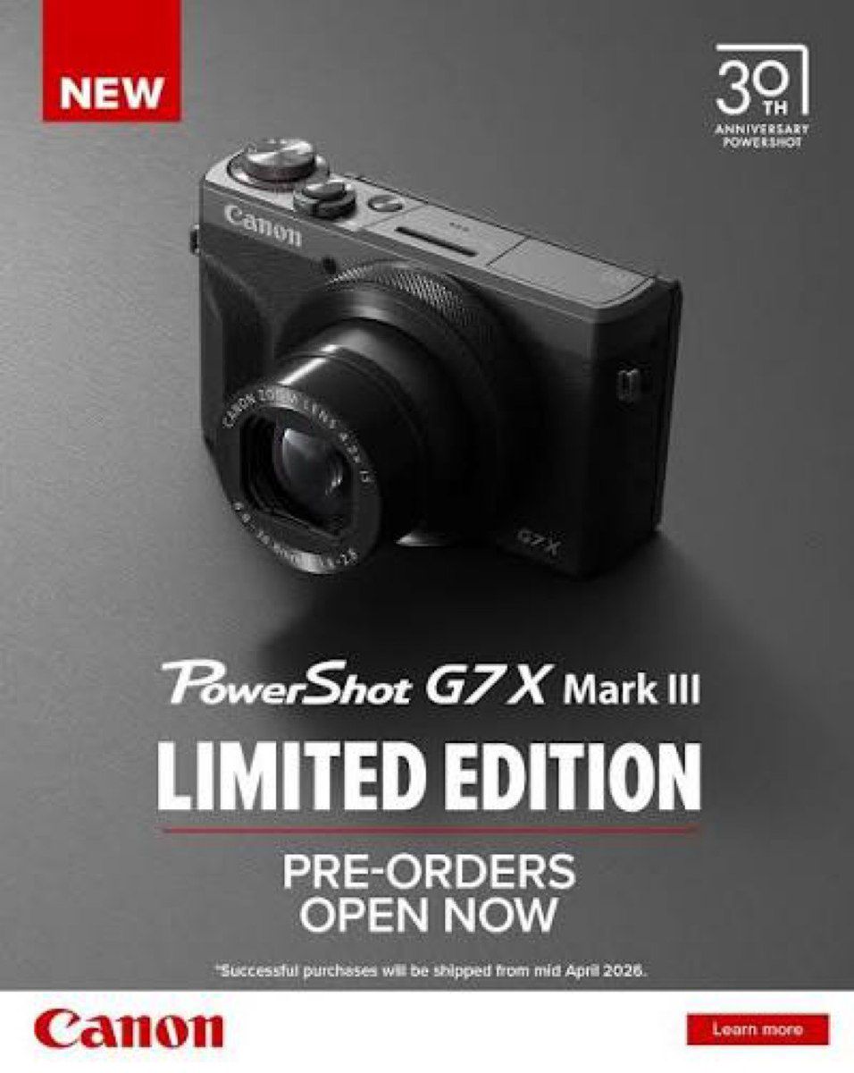 Fotoaparat Canon G7 X Mark lll Limited Edition — Elektronika, Bakı