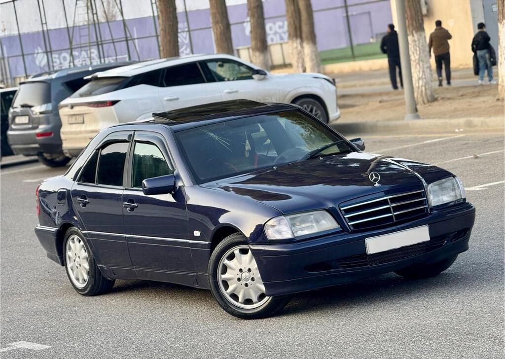 Mercedes C 180, 1.8 L, 1996 il, 598 000 km — Avtomobillər, Bakı (3)