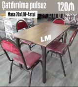 Bağ mətbəx və eyvanlarınız üçün çox əlverişli Masa dəstləri — afa.mebel — Mebel