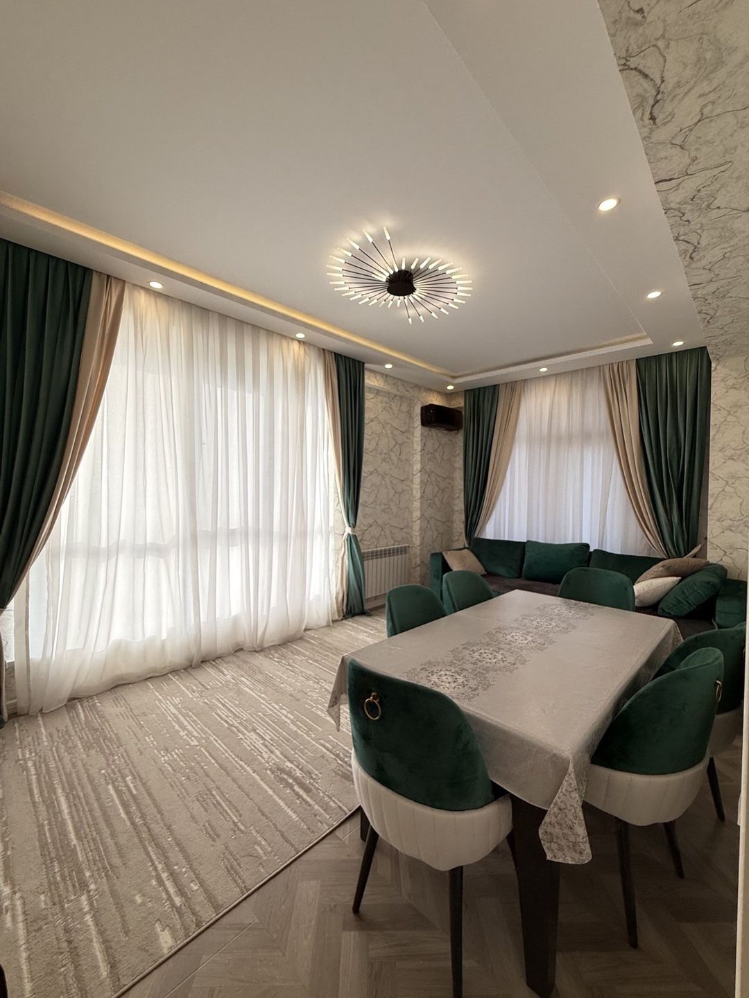 İcarəyə verilir 2 otaqlı yeni tikili 85 m² — Mənzil, Bakı (6)
