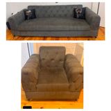 Divan ve 1 eded kreslo 340azn. Divan acilir ve bazalidir. Unvan — Мебель