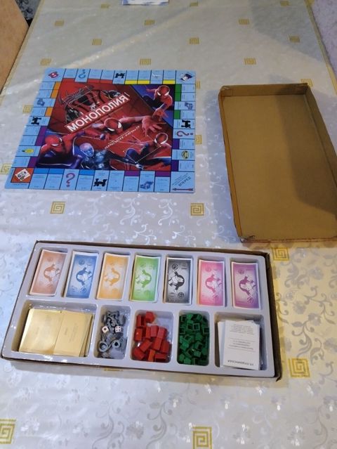 Monopoliya – The Amazing Spider‑Man 2 mövzulu stolüstü oyun (rus — İdman və Əyləncə