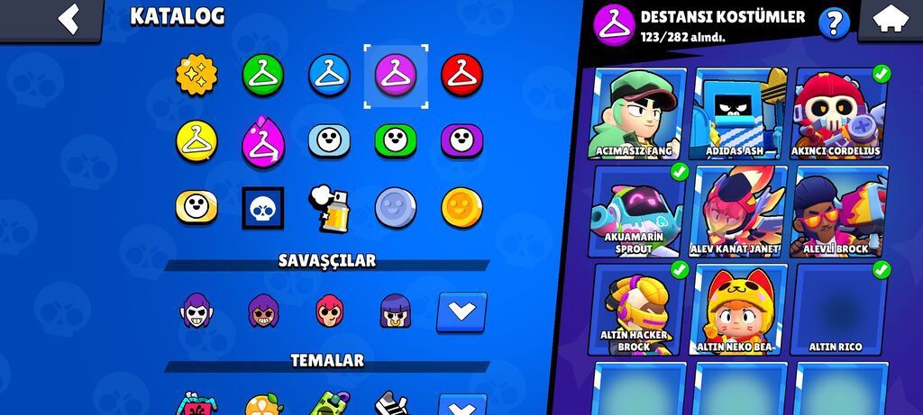 Brawl Stars hesabı – yüksək səviyyəli, tam dolu və rəqabətə hazır oyun — Aksesuarlar, Qəbələ (7)