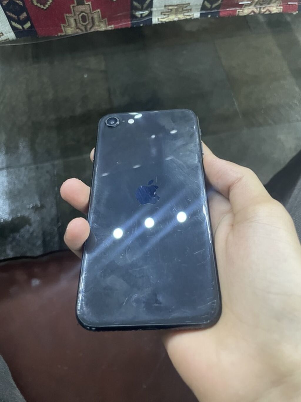 IPhone SE 2020, 256 GB, Qara, Barmaq izi — Apple iPhone, Digah (6)