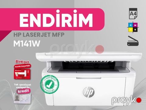 Printer HP LaserJet M141w (7MD74A) — Bakı