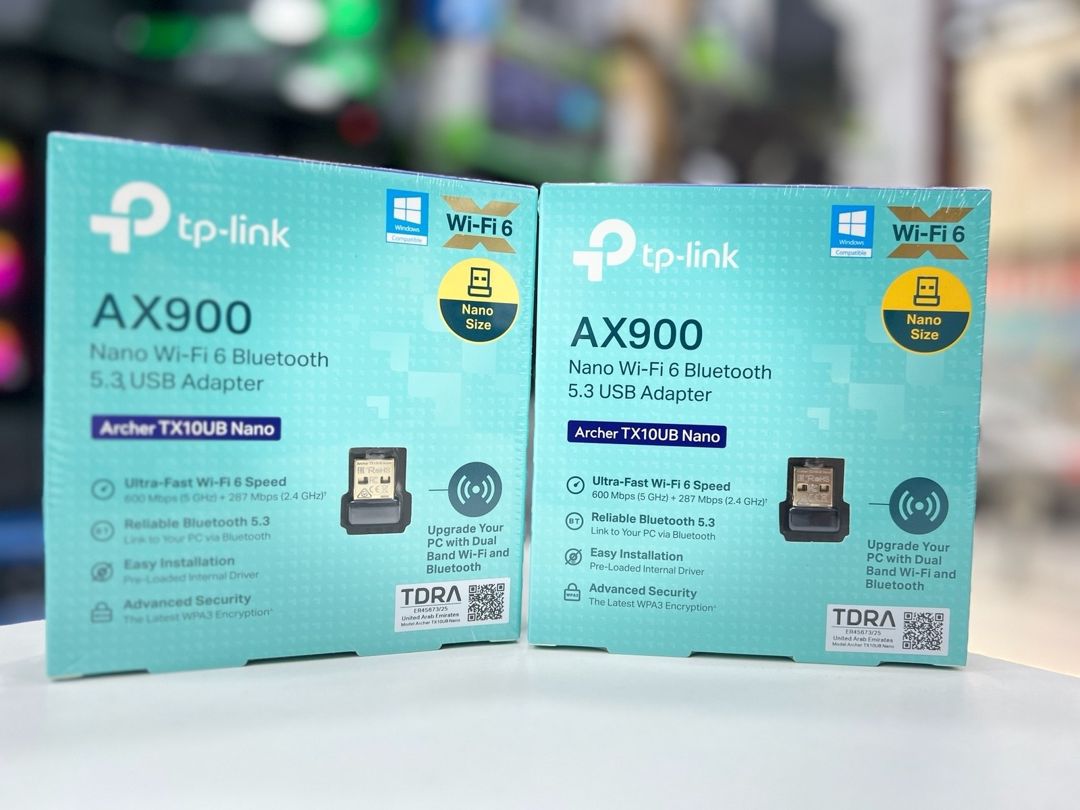 TP-Link AX900 Nano Wi-Fi 6 Bluetooth 5.3 USB — Şəbəkə və server avadanlığı, Bakı