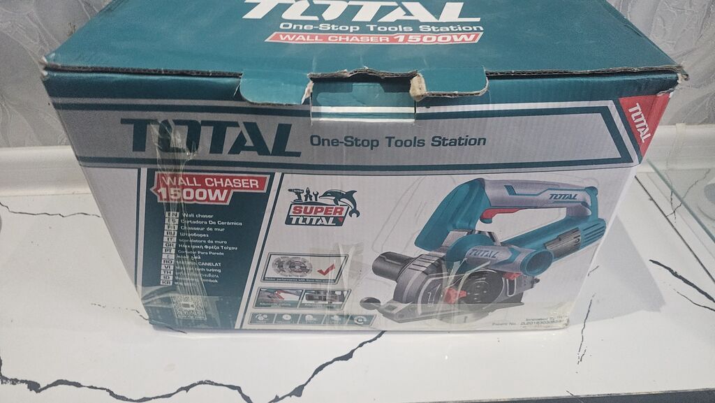 TOTAL Wall Chaser 1500W – divar ştrəbkeri Məhsul təsviri: - Brend — Alətlər, Bakı (3)