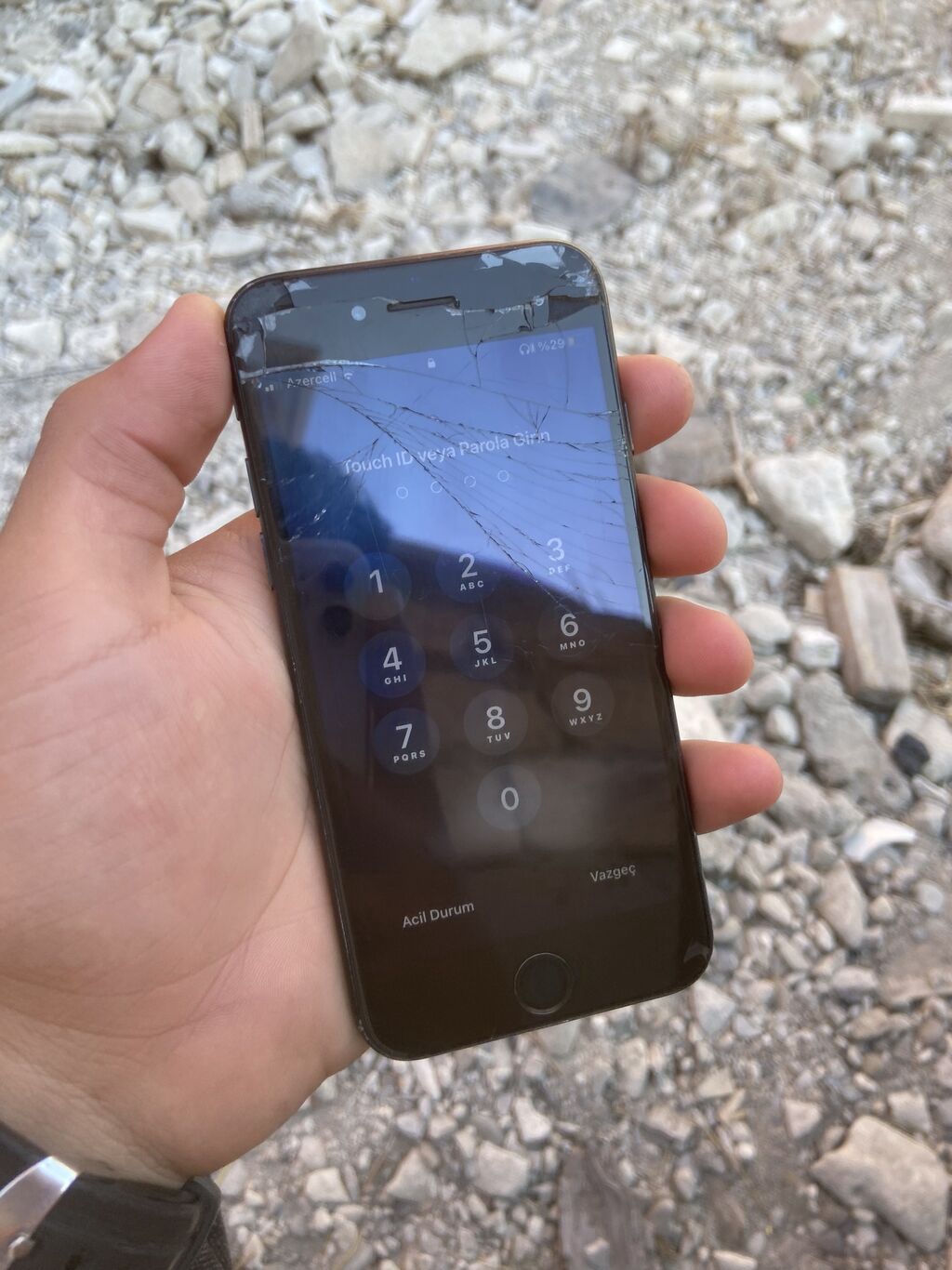 IPhone 7, 128 GB, Jet Black, Barmaq izi — Apple iPhone, Sumqayıt (2)