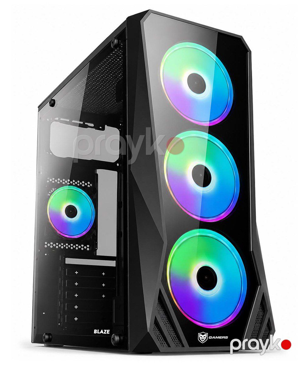 Gamers Blaze ATX / M-ATX Gaming Case — Elektronika, Bakı (9)
