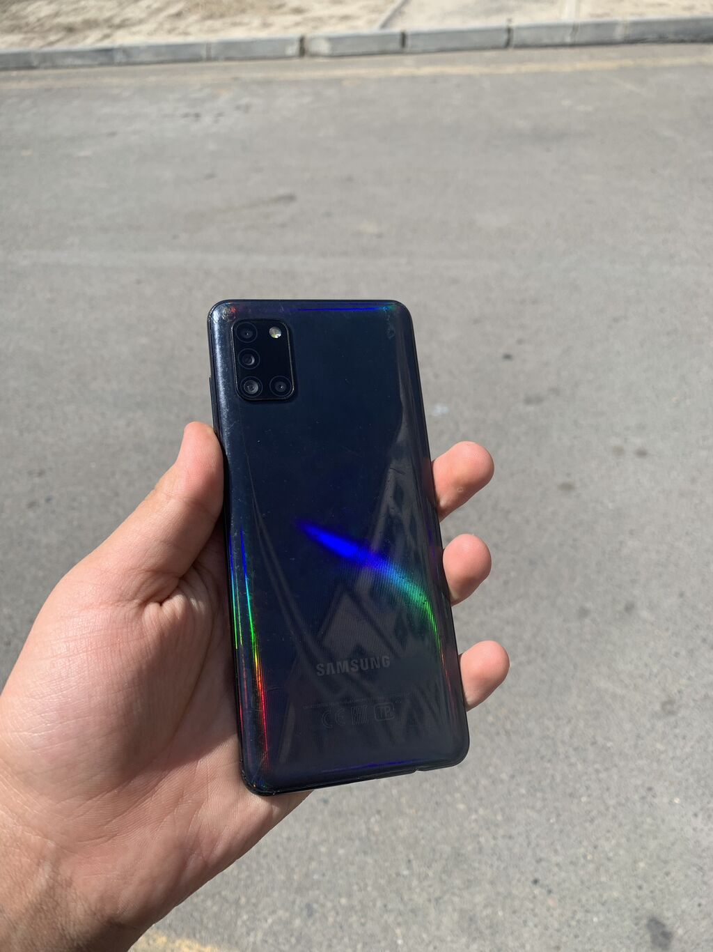 Samsung Galaxy A31, 64 GB, rəng - Qara, Barmaq izi, Face ID, Sənədlərlə — Samsung, Mingəçevir (4)
