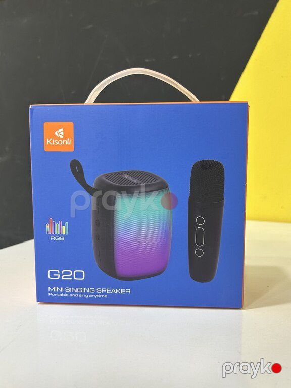 Bluetooth dinamik "Kisonli G20 Speaker + Karaoke" — Elektronika, Bakı (8)