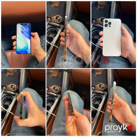 IPhone 12 Pro Max, 128 GB, Gümüşü, Face ID