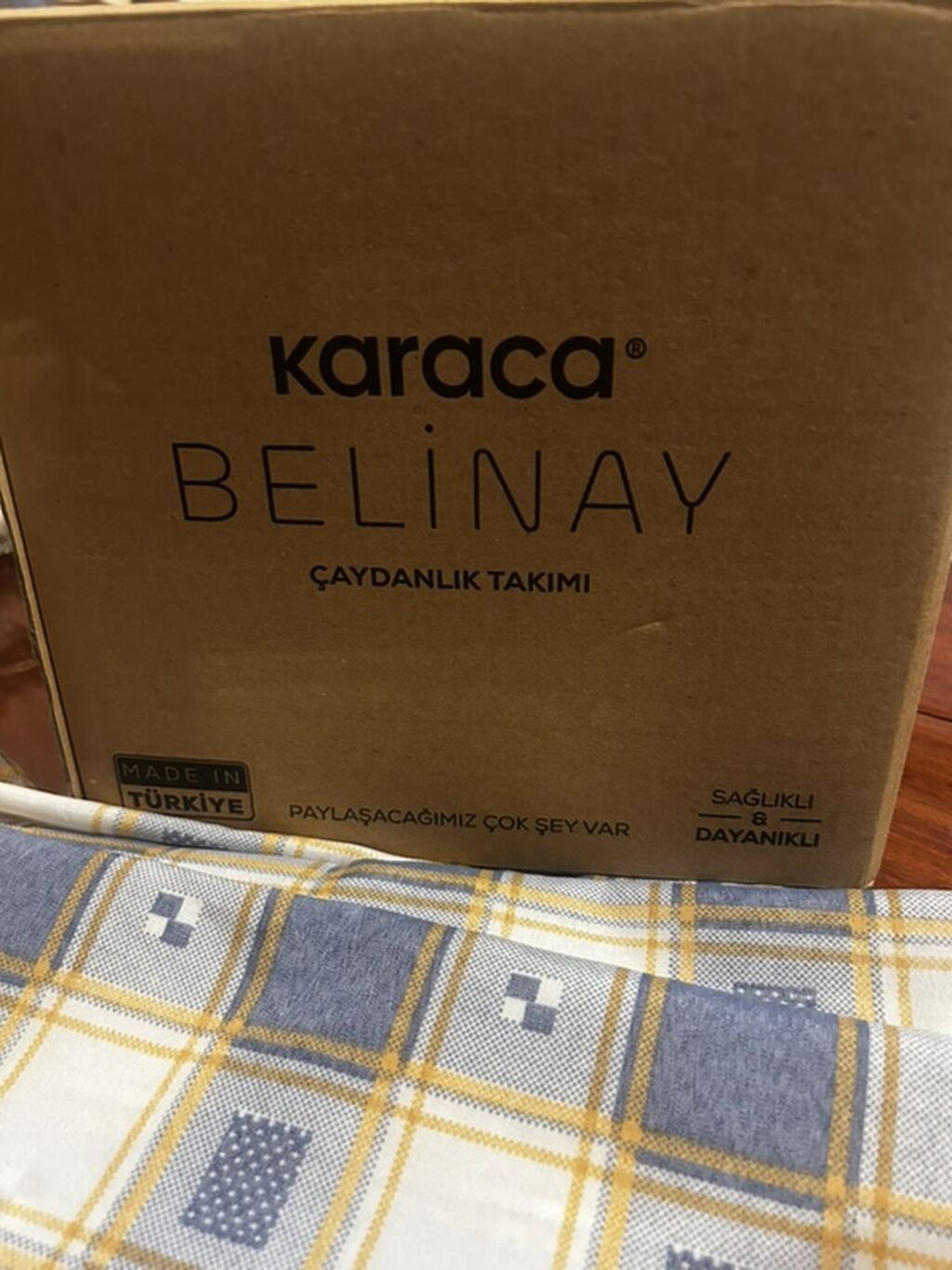 Çay dəsti, rəng - Gümüşü, Metal, Türkiyə — Mallar, Bakı (2)