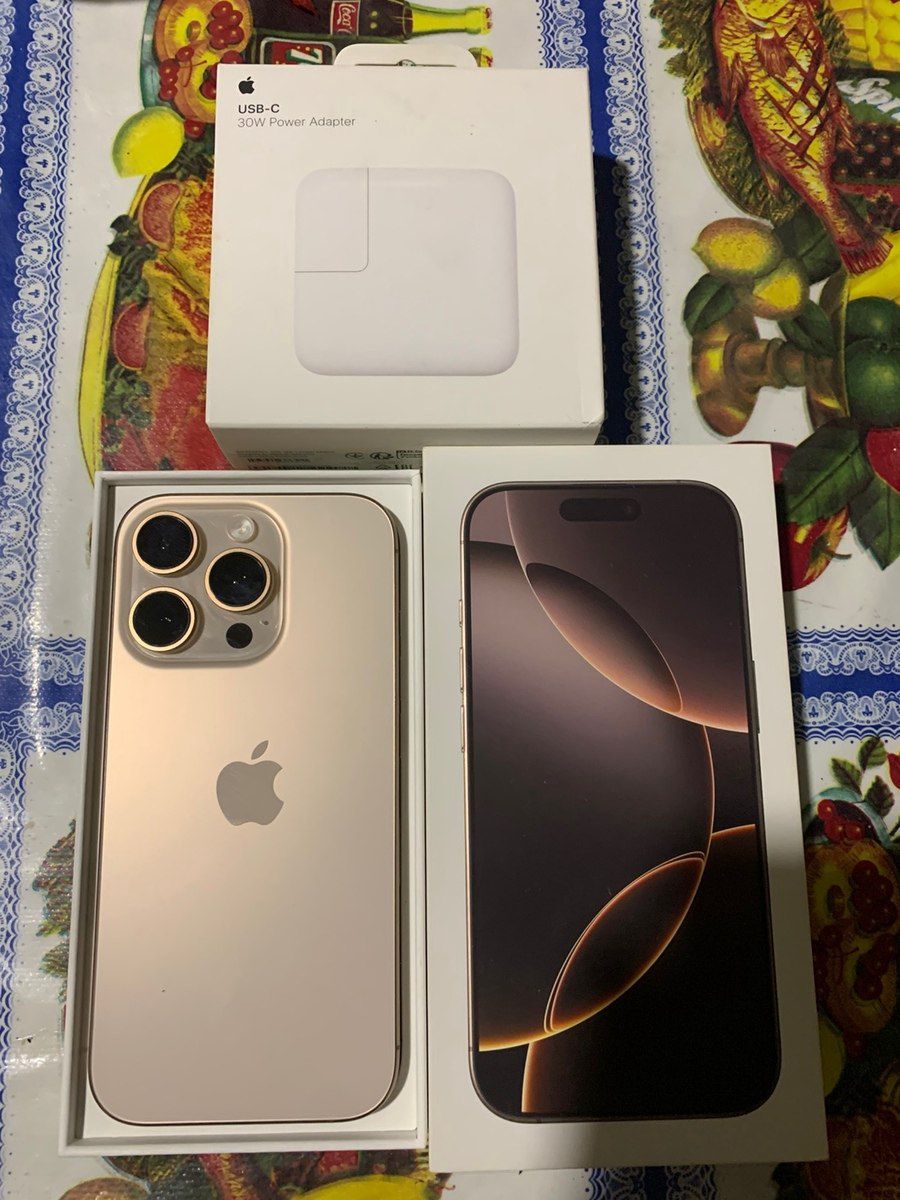 Apple iPhone 16 Pro Desert Titanium 256GB/8GB — Mallar, Gəncə