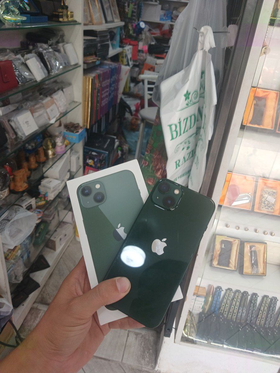 Apple iPhone 13 Green 128GB/4GB — Smartfonlar, Bakı (2)