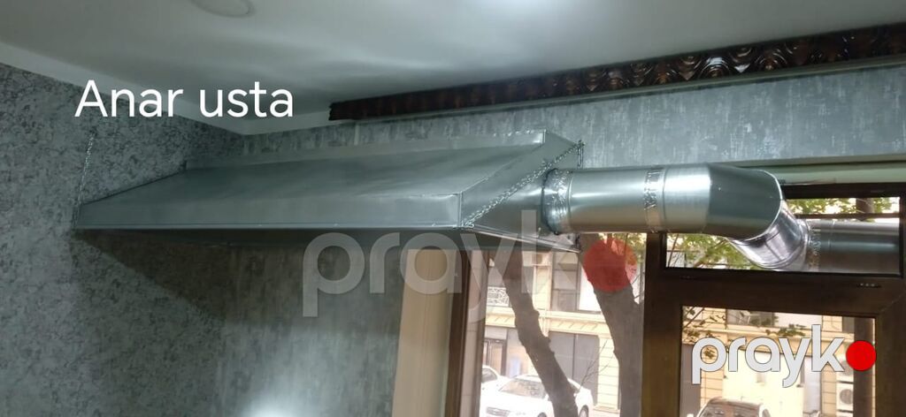 Mətbəx və istehsal sahələri üçün havalandırma və tüstü çıxarış — Tikinti və təmir, Saray (3)