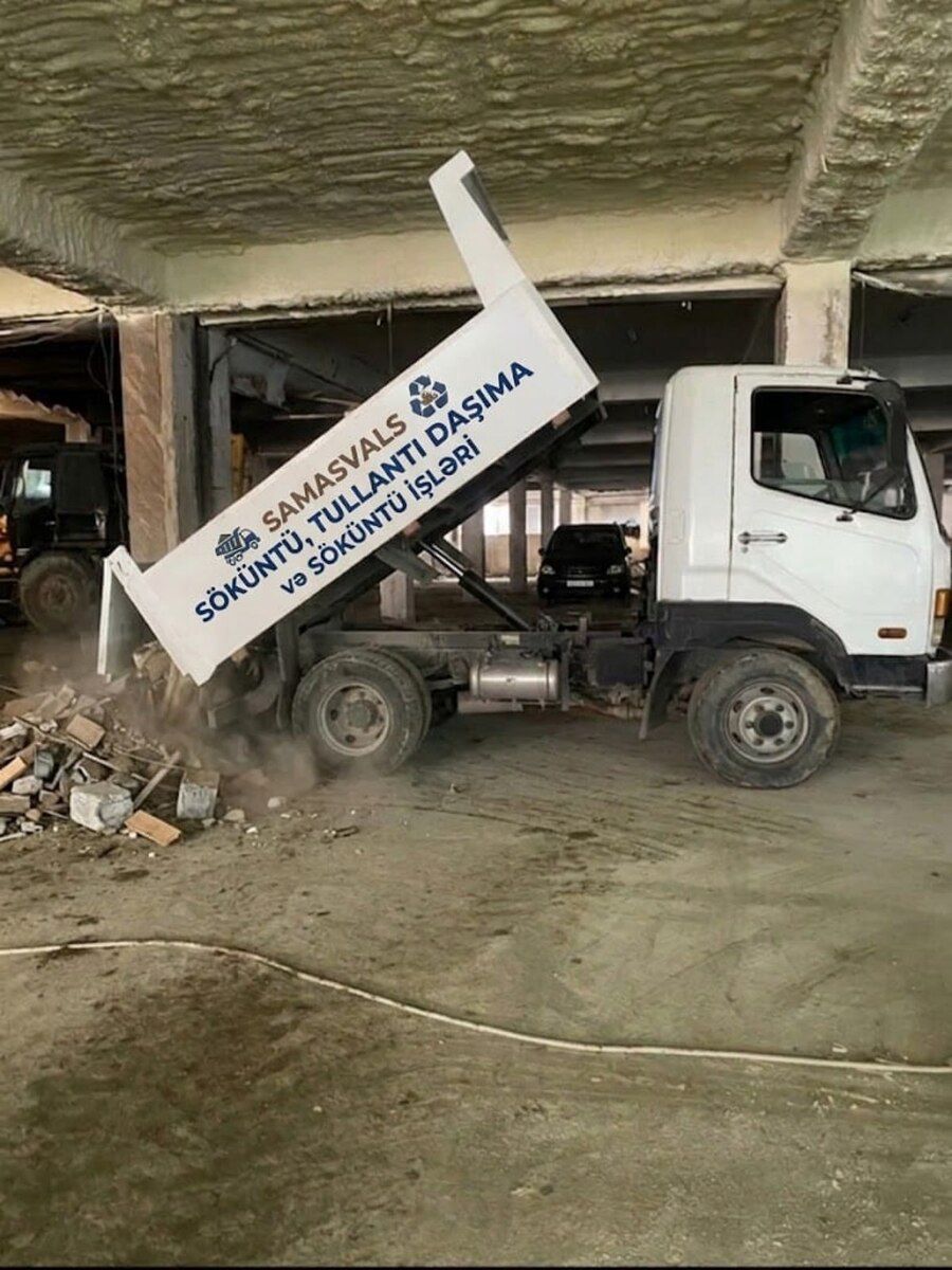 Söküntü, tullantı daşıma xidməti — Logistika, Bakı