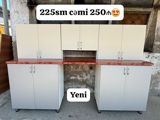 *250₼ YENİ Metbex mebeli SATILIR*‼️ Hazır əldədir Olcusu 225sm — Furniture