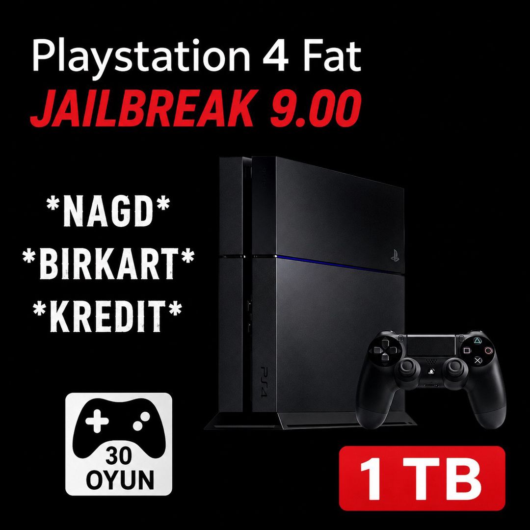 PlayStation 4 Fat jailbreak — Elektronika, Bakı
