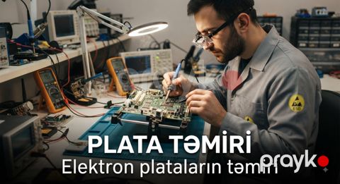 Elektron plataların təmiri — Bakı