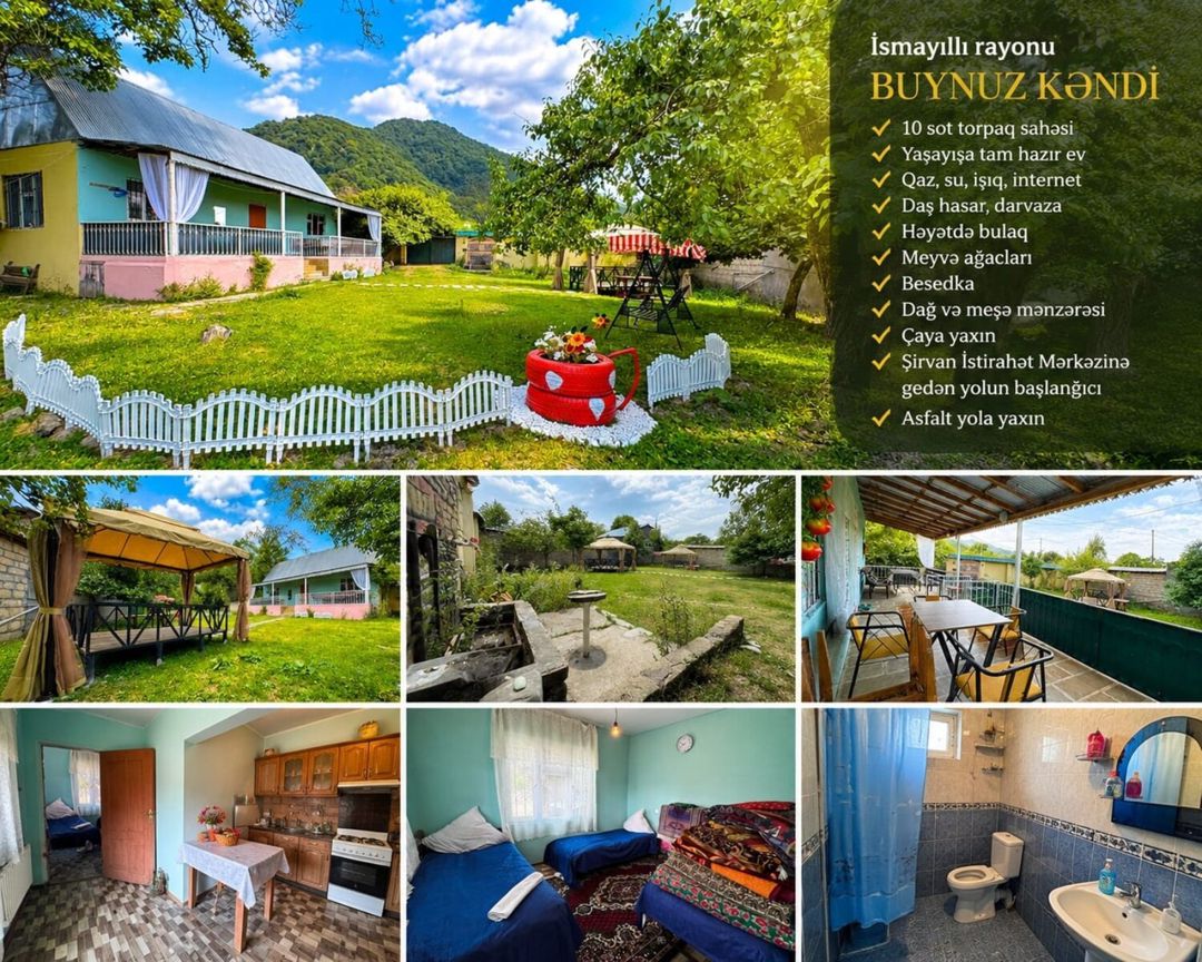 Həyət evi, İsmayıllı rayonu — Ev, villa, İsmayıllı (2)