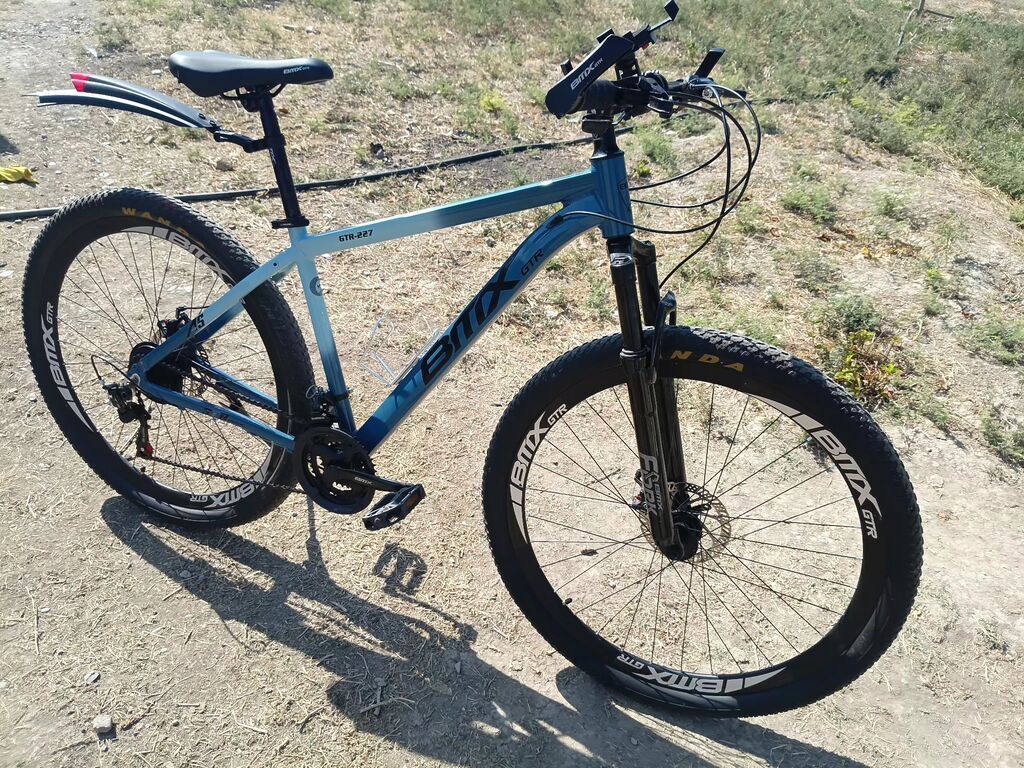 Salam BMX MTB GTR alüminum 29 luq skorsnoy velosiped satıram.Üstündə — Velosipedlər, Mingəçevir (9)