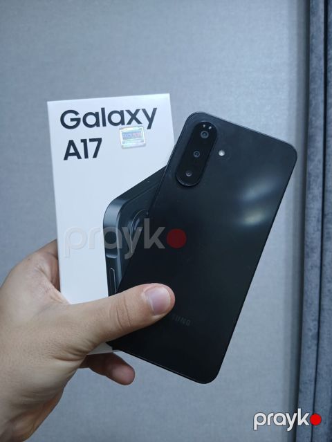 Samsung Galaxy A17, rəng - Qara, İki sim kartlı