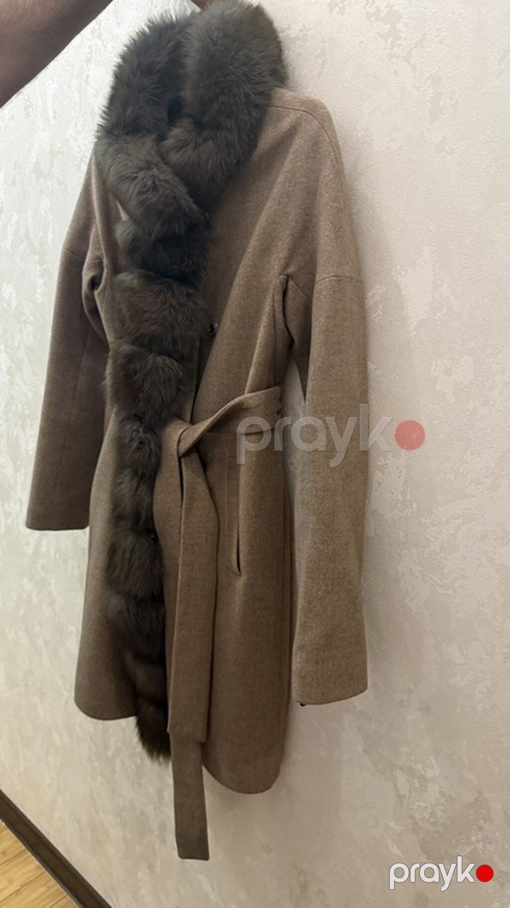 🤎 TƏBİİ XƏZLİ ELEGANT PALTO 680 manata alınıb xəzi təbiidir çox gözəl — Şəxsi əşyalar, Bakı (3)