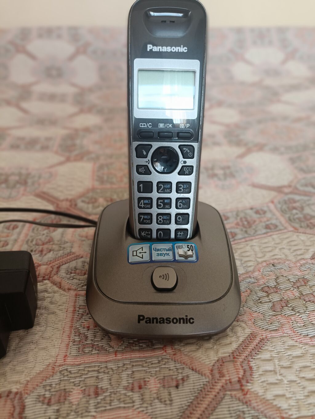 Stasionar telefon Panasonic, Simsiz, İşlənmiş — Elektronika, Bakı (2)