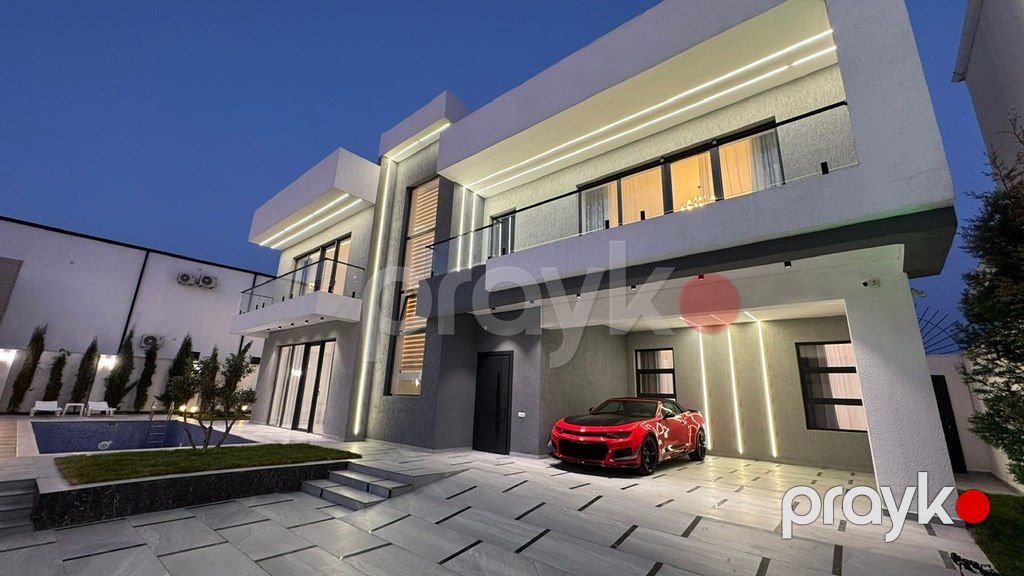 Satılır 6 otaqlı həyət evi/bağ evi 420 m² — Ev, villa, Bakı (9)