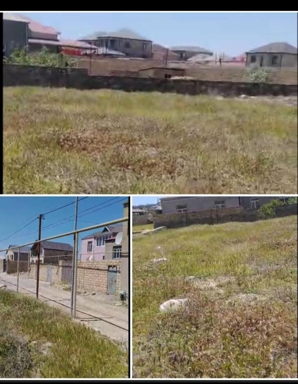 Təcili ❗Biləcəri qəs 3 sot Torpaq 32.000 AZN Cox Təcili satılır