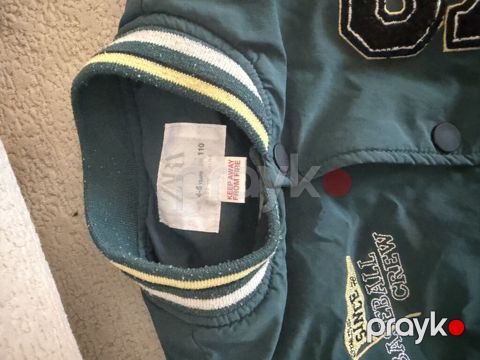 ZARA uşaq bomber/jaket – beysbol üslubunda - Brend: ZARA Kids - Ölçü — Bakı