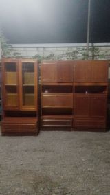 Klassik üslubda modul tipli qonaq otağı divar mebeli dəsti — Mebel