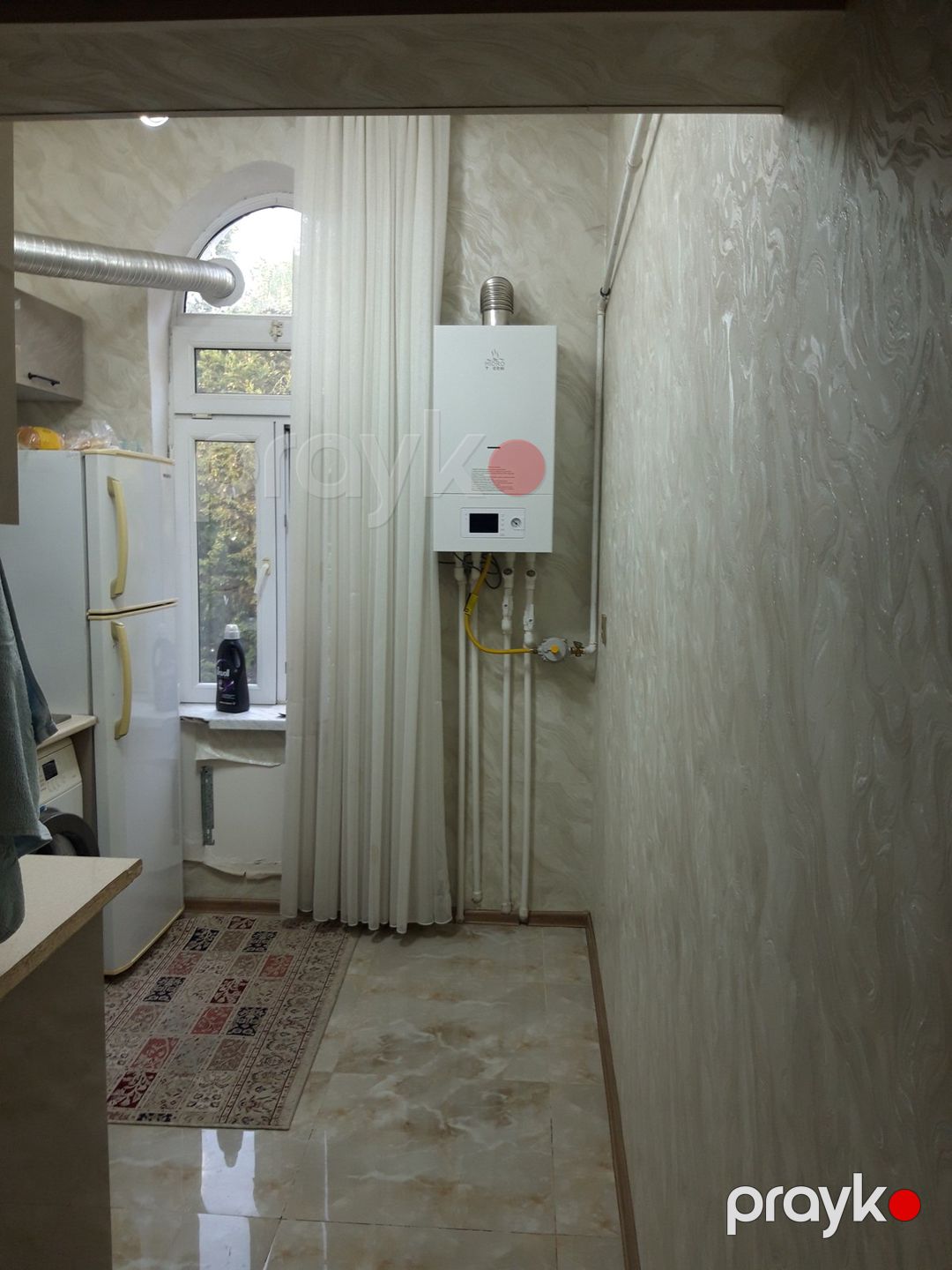 2-otaqlı mənzil kirayə verilir, İnşaatçılar m., 45 m² — Mənzil, Bakı (7)