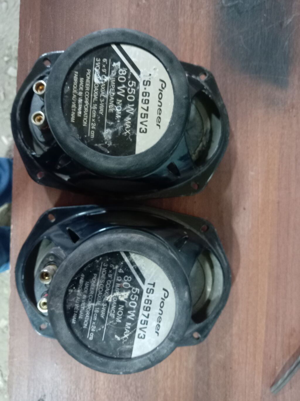 Pioneer TS-6975V3 avtomobil dinamikləri (cüt) - Tip: 3-yollu koaksial — Elektronika, Şamaxı (2)
