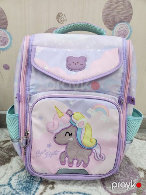Uşaq üçün məktəb çantası – unicorn dizaynlı — Bakı
