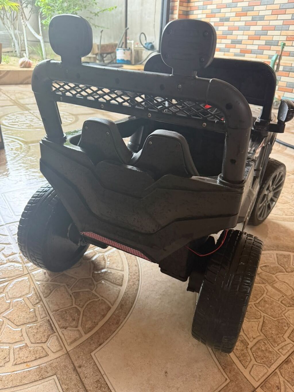 Uşaq üçün elektrikli minik maşını – off-road stildə, ikiyerli — Mallar, Gəncə (4)