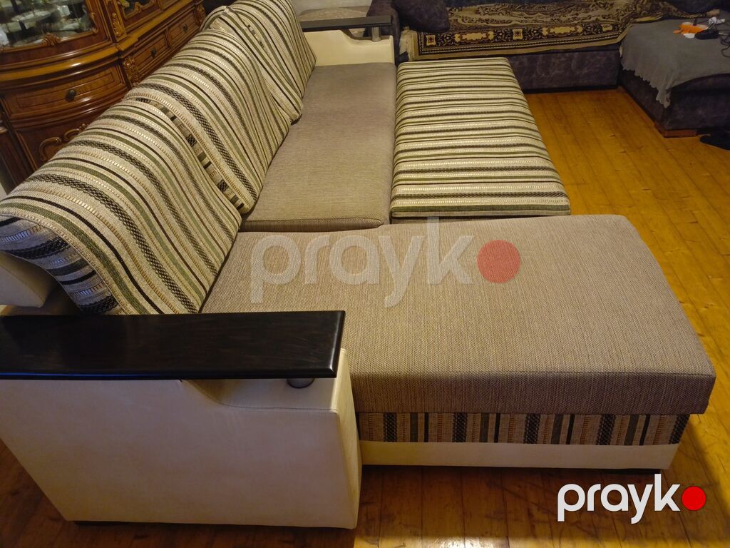 Divan-kravat, İşlənmiş, Açılan, Bazalı, Parça, Çatdırılma yoxdur — Mebel, Bakı (2)