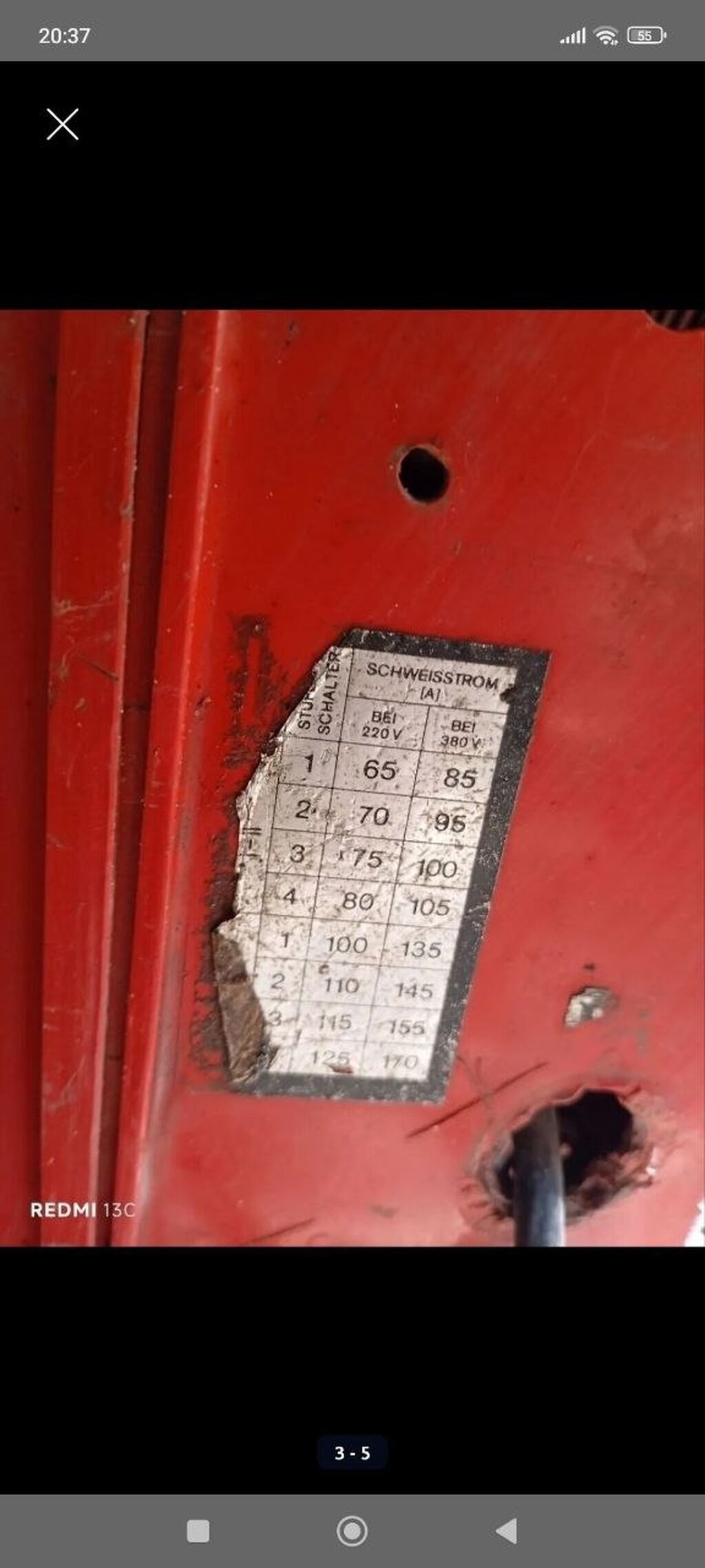 Qaynaq aparatı (transformator tipli), portativ korpusda, qırmızı metal — Alətlər, Bakı (4)