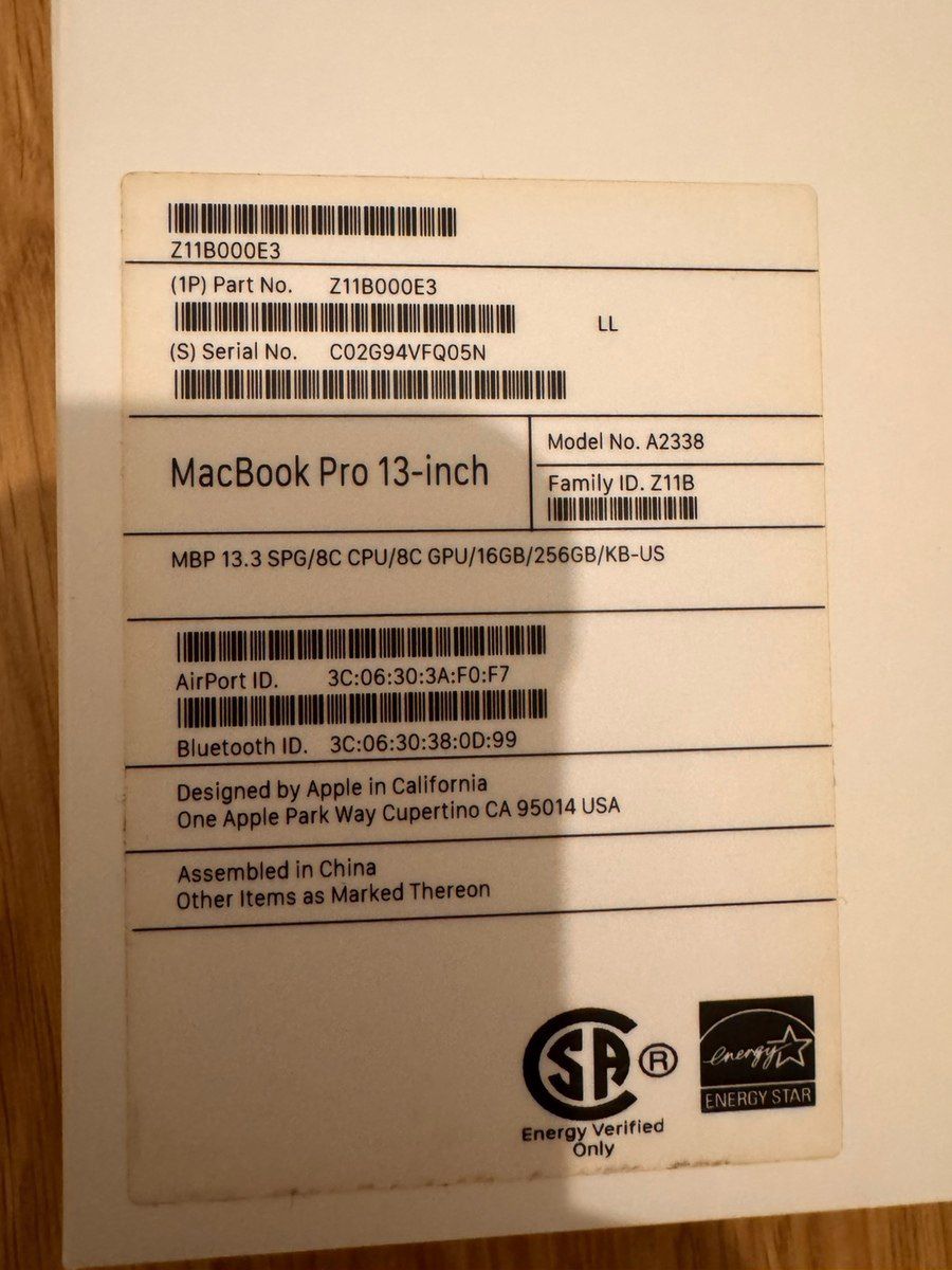 Apple Macbook Pro M1 16GB — Elektronika, Bakı (10)