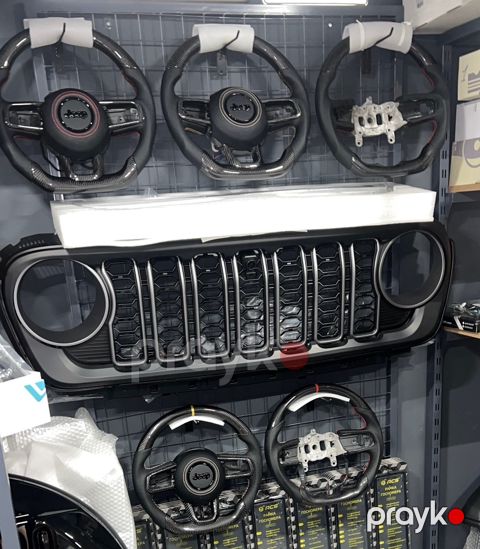Jeep Wrangler karbon sükanı