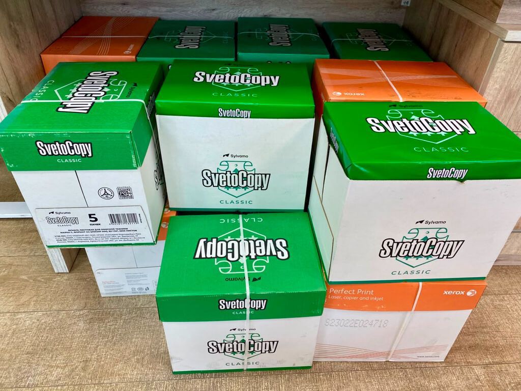 Endirimli qiymətə A4 satılır. Qutuda 5 paçka və 1 paçka 4.90 azn-dir — Elektronika, Bakı (2)