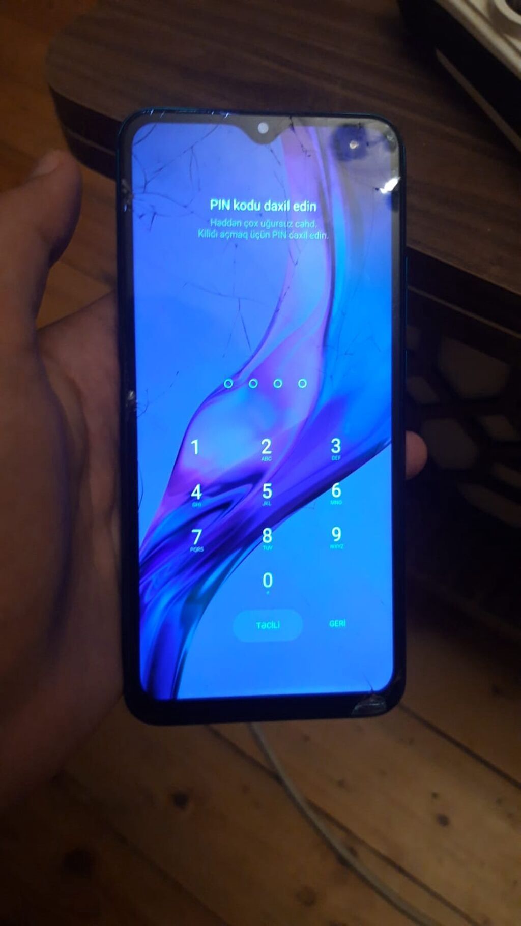 Redmi 9, 64 GB, rəng - Mavi, Qırıq — Elektronika, Masazır (4)