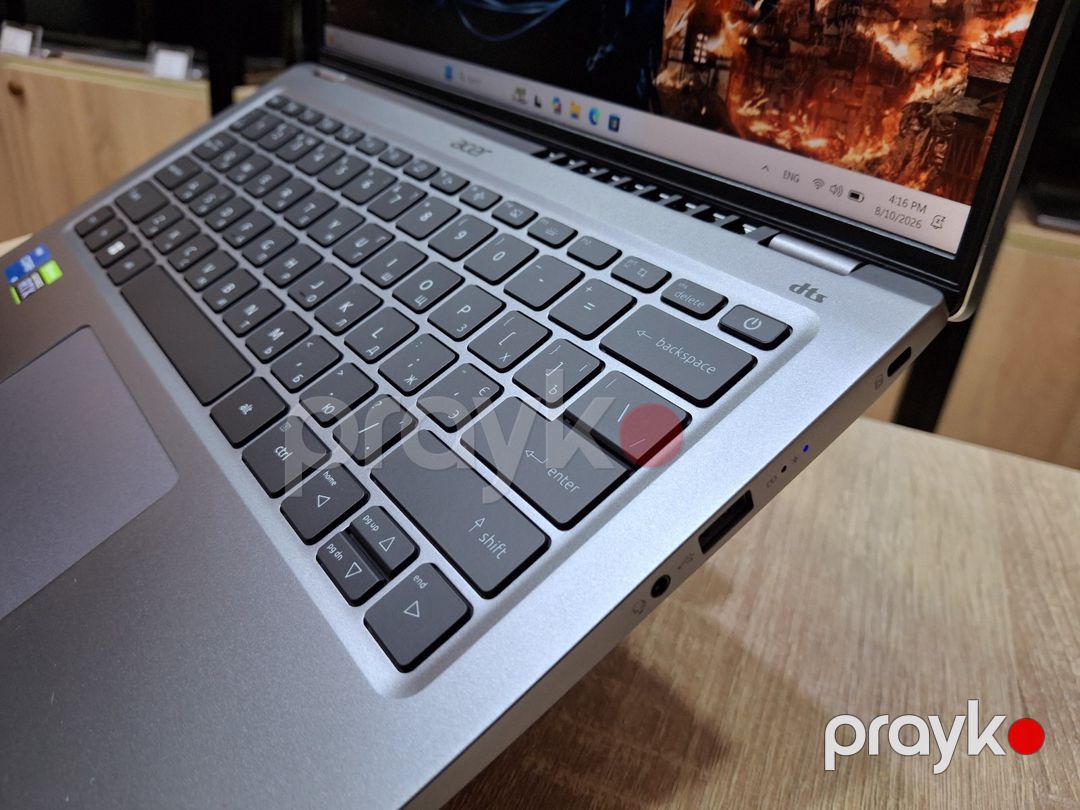 Noutbuk Acer Swift i5 1240P 16Gb Ram Rtx3050ti 4gb — Elektronika, Bakı (5)